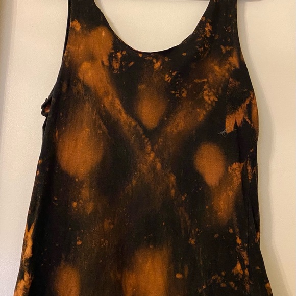 Full Breach The Damned Smash It Up Custom Bleached Distressed Tee Tank Punk Goth - Picture 4 of 4